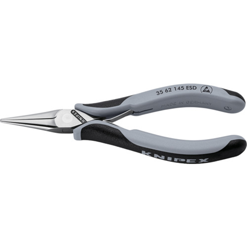 KNIPEX エレクトロニクスプライヤー 静電気対策タイプ 1丁(ご注文単位1丁)【直送品】