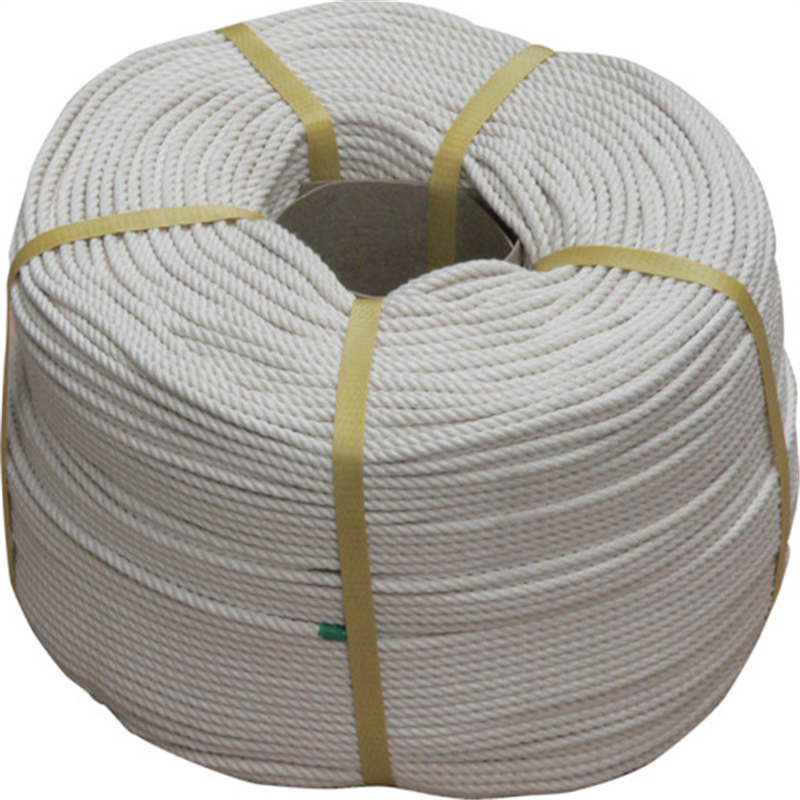 高木 綿ロープ4mm×200m 1巻(ご注文単位1巻)【直送品】