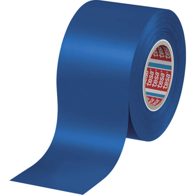 tesa 電気絶縁用ビニールテープ 50mm×20m 青 1巻(ご注文単位1巻)【直送品】