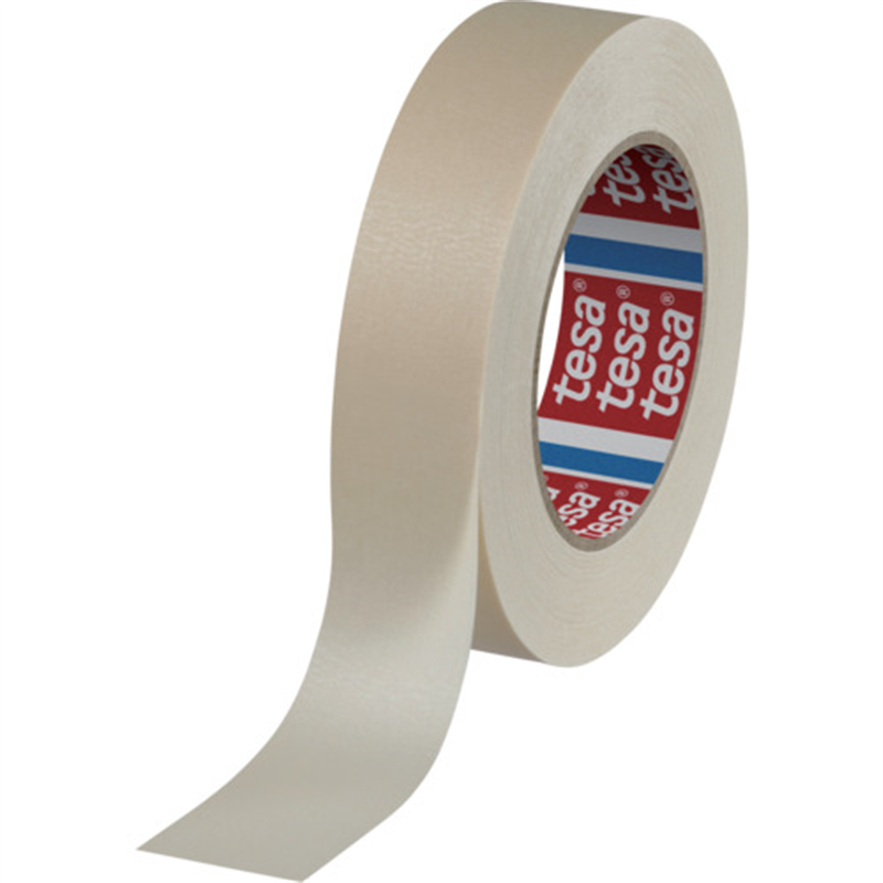 tesa 耐熱用マスキングテープ 4330 25mm×50m 1巻(ご注文単位1巻)【直送品】