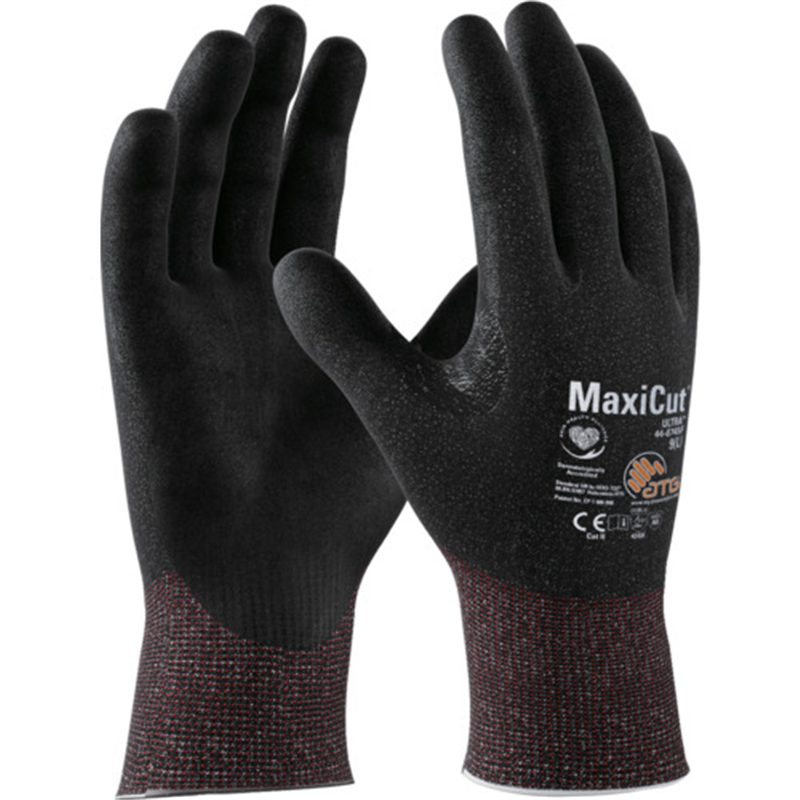 エーティージー 耐切創手袋 マキシカット・ウルトラ(耐切創レベル2F) 44-6745F Lサイズ 1双（ご注文単位1双）【直送品】