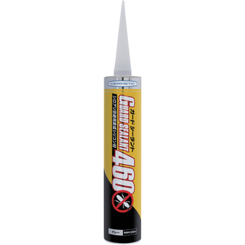 ヘルメチック 防蟻シーラント ガードシーラント460 グレー 330ml 1個（ご注文単位1個）【直送品】