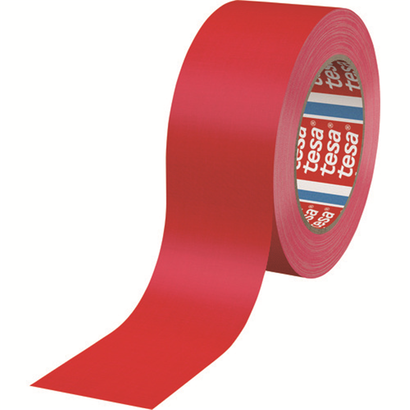 tesa 補修用布テープ 蛍光ピンク 25mmx25m 1巻（ご注文単位1巻）【直送品】