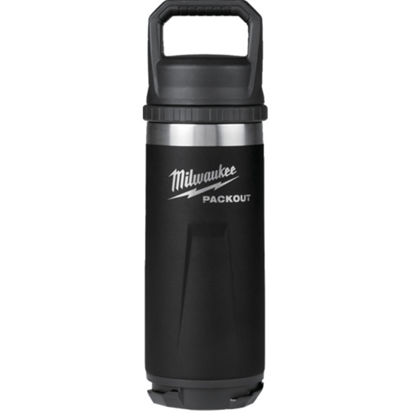 milwaukee PACKOUT 真空ボトル ブラック(S・530mL) 1個（ご注文単位1個）【直送品】