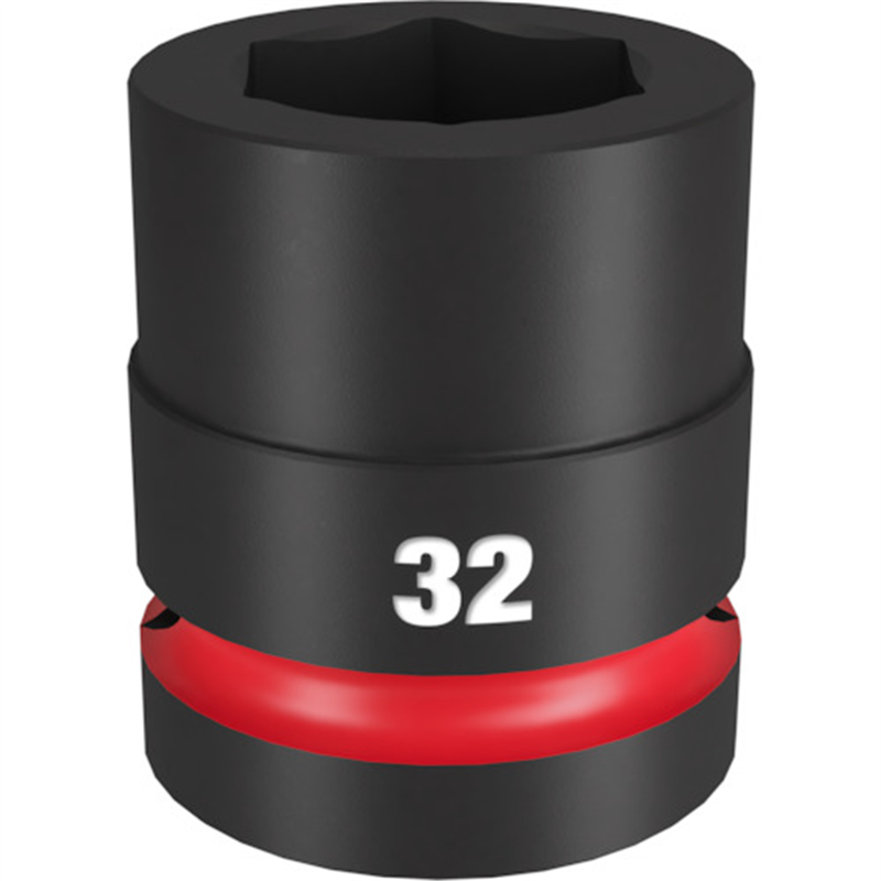 milwaukee SHOCKWAVE IMPACT DUTY インパクトソケット 1インチ(25.4mm)角 32mm 1個（ご注文単位1個）【直送品】