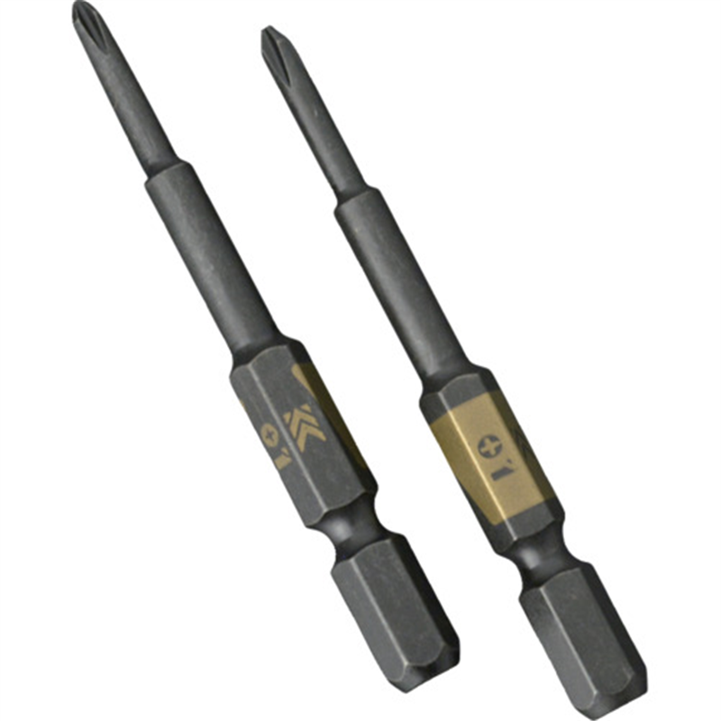 フジ矢 電動ドライバー用段付ビット (黒金・2本組)+1×65mm 1個(ご注文単位1個)【直送品】