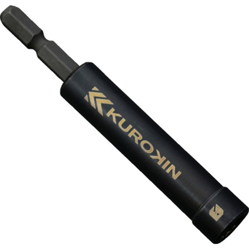 フジ矢 セミロングソケット(黒金)H8×90 1本(ご注文単位1本)【直送品】