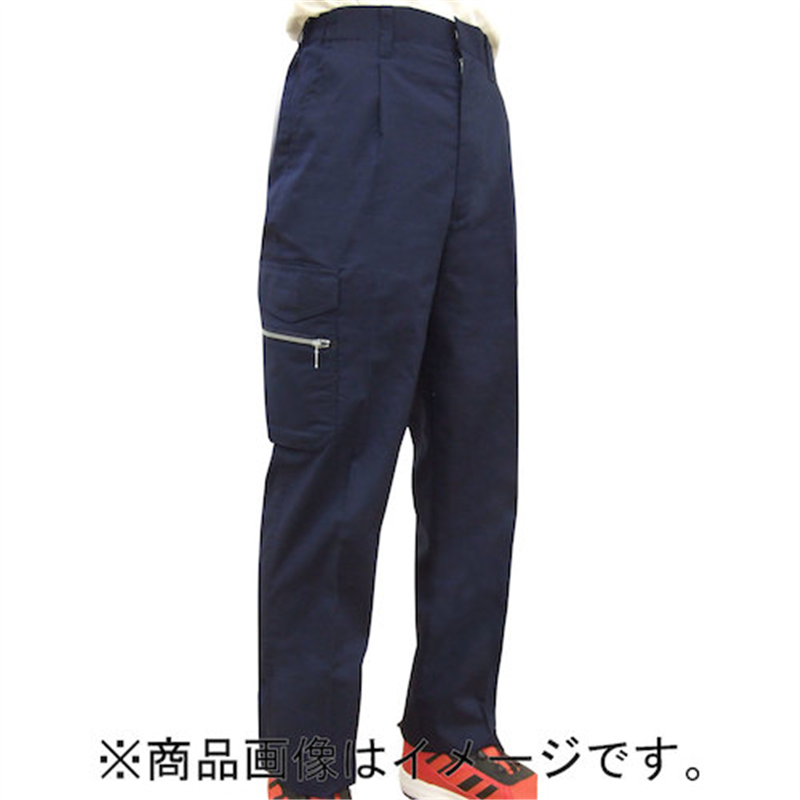 TEAGLES 5461 CVC綿混カーゴパンツ ネイビー L 1枚(ご注文単位1枚)【直送品】