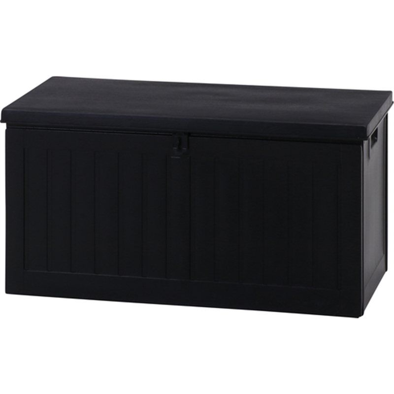 不二貿易 収納BOXベンチ BK 190L (38356) 1個(ご注文単位1個)【直送品】