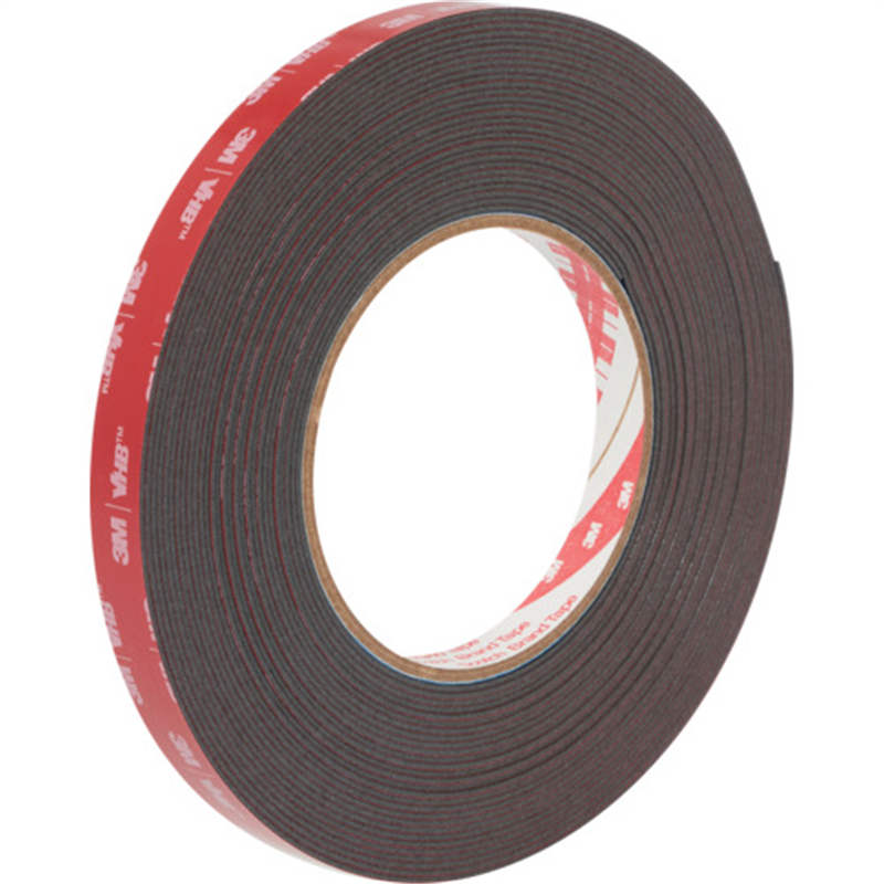 3M VHBテープ 5952 19mmX10m 粗面用・黒色タイプ 1巻（ご注文単位1巻）【直送品】