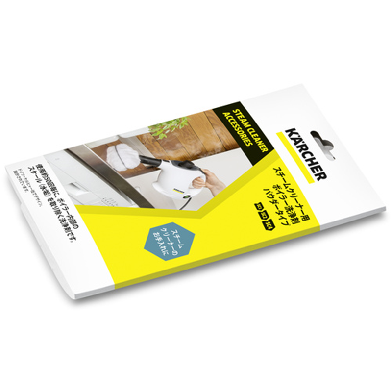 KARCHER スチームクリーナー用アクセサリー ボイラー洗浄剤パウダータイプ3包入り 1個(ご注文単位1個)【直送品】