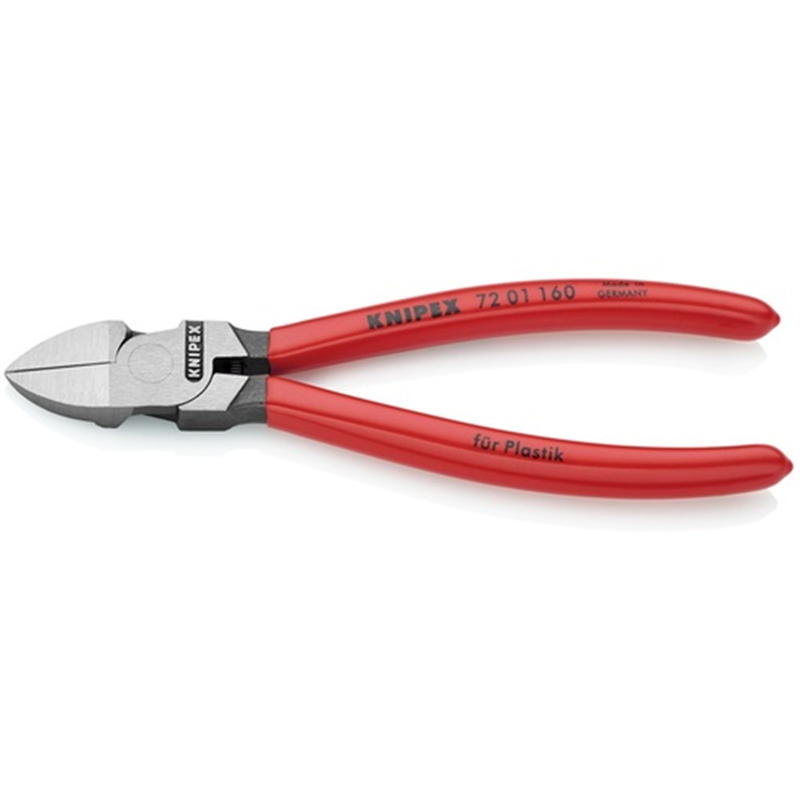 KNIPEX プラスチック用ニッパー プラスチックハンドル 160mm(SB店頭展示パッケージ仕様) 1丁(ご注文単位1丁)【直送品】
