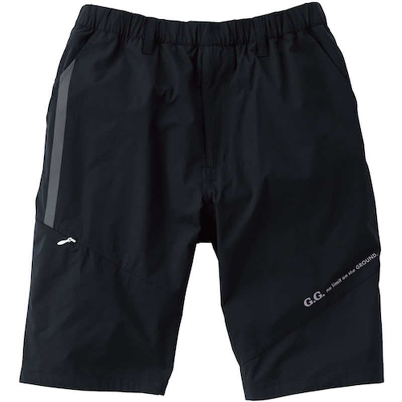 G.G. 7308-07 ハーフパンツ ブラック L 1着（ご注文単位1着）【直送品】