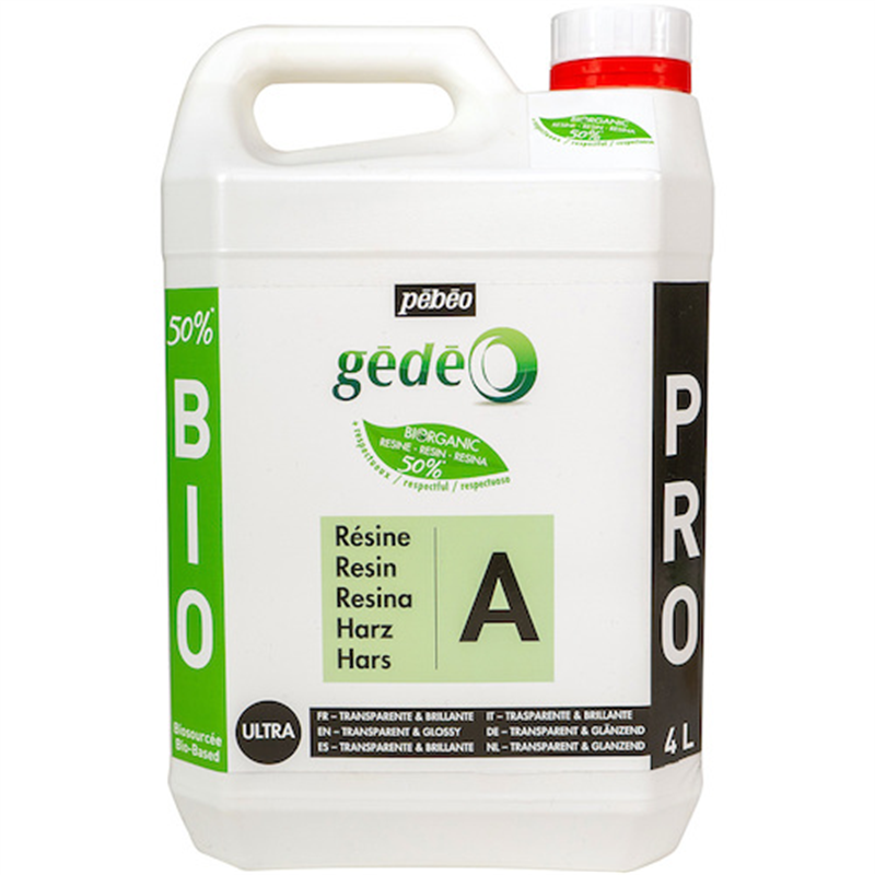 Pebeo バイオベース・クリスタルレジンキット6L(主剤4L+硬化剤2L) 1個(ご注文単位1個)【直送品】