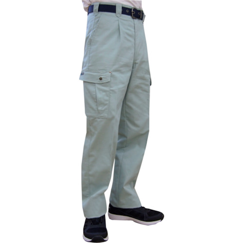 TEAGLES 綿混カーゴパンツ アースグリーン 85cm 1枚（ご注文単位1枚）【直送品】