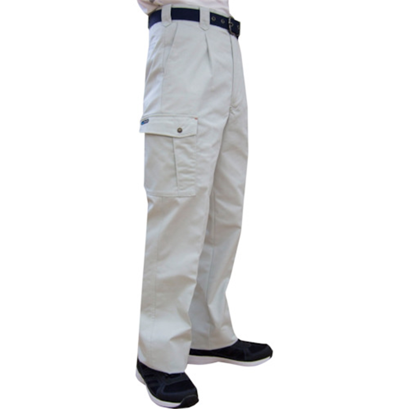 TEAGLES 綿混カーゴパンツ シルバーグレー 91cm 1枚（ご注文単位1枚）【直送品】