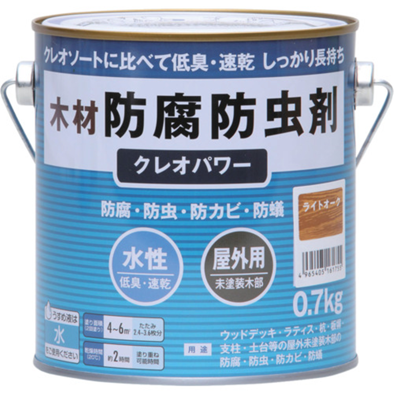 和信ペイント クレオパワー ライトオーク 0.7kg 1缶(ご注文単位1缶)【直送品】
