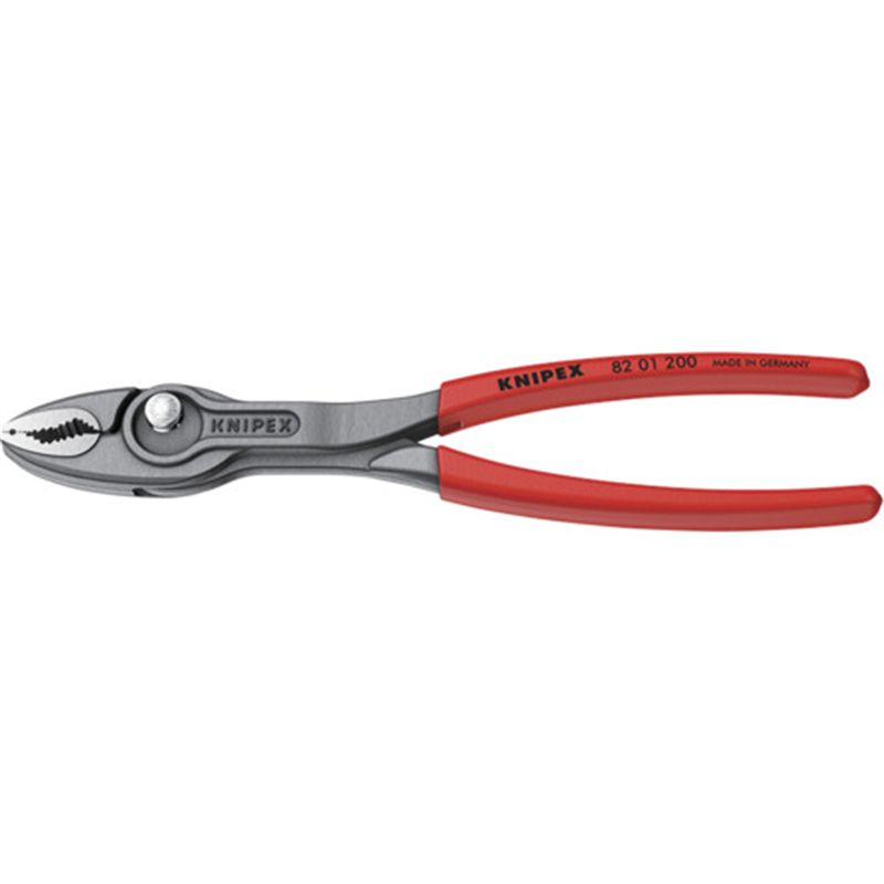 KNIPEX スリップジョイントプライヤー ツイングリップ プラスチックハンドル 200mm(SB店頭展示パッケージ仕様) 1丁(ご注文単位1丁)【直送品】