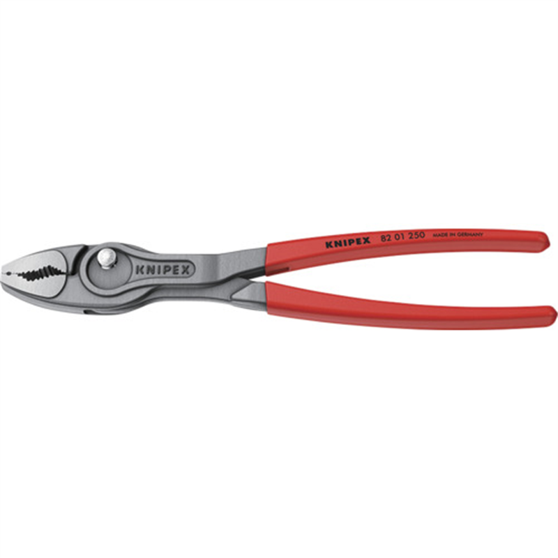 KNIPEX スリップジョイントプライヤー ツイングリップ プラスチックハンドル 250mm(SB店頭展示パッケージ仕様) 1丁(ご注文単位1丁)【直送品】