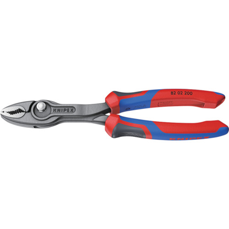KNIPEX スリップジョイントプライヤー ツイングリップ コンフォートハンドル 200mm(SB店頭展示パッケージ仕様) 1丁(ご注文単位1丁)【直送品】