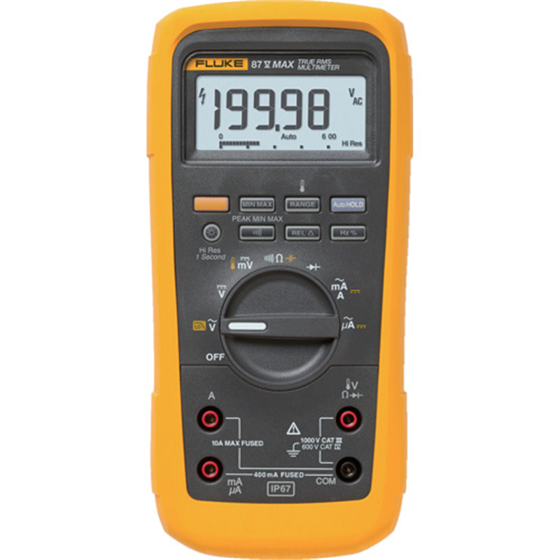 FLUKE デジタルマルチメーター 87V-MAX 1台(ご注文単位1台)【直送品】
