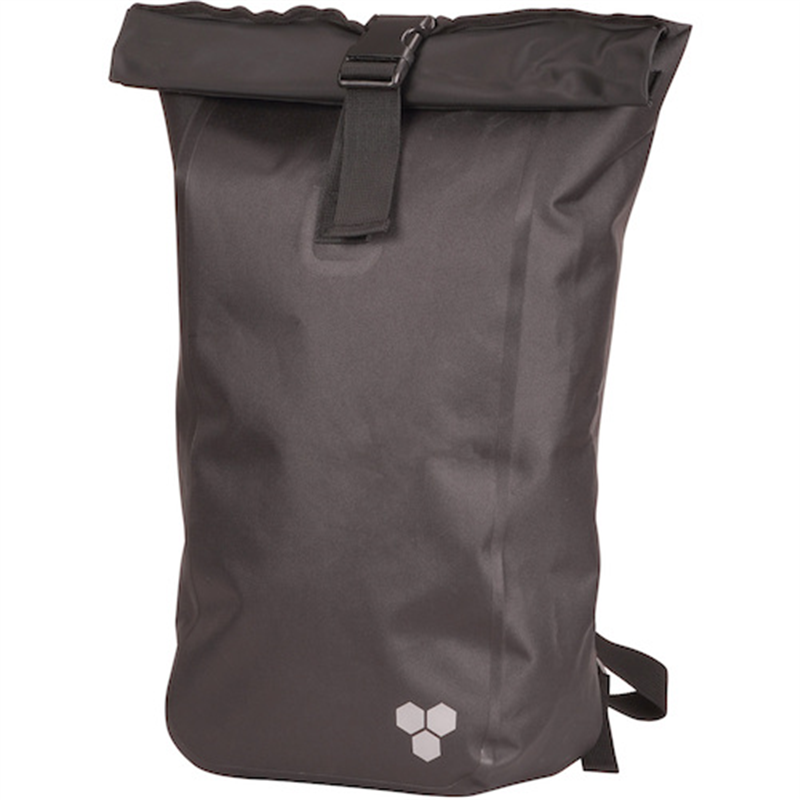 カジメイク 防水タウンロールパック20R ブラック 20L 1個(ご注文単位1個)【直送品】
