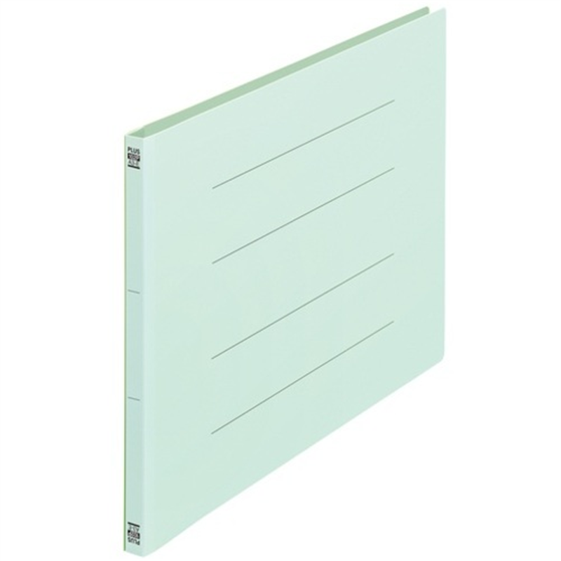 PLUS 98875)PPフラットファイル A3E ブルー 1冊(ご注文単位1冊)【直送品】