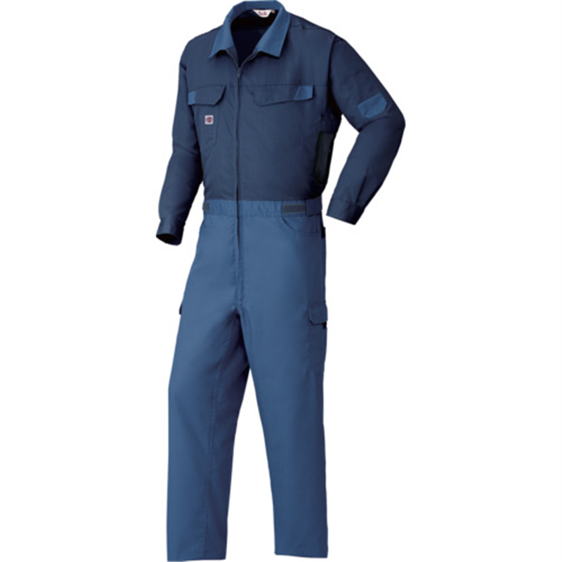 AUTO-BI 空調つなぎ服[[R上]]001ネイビーブルー Sサイズ 1着（ご注文単位1着）【直送品】