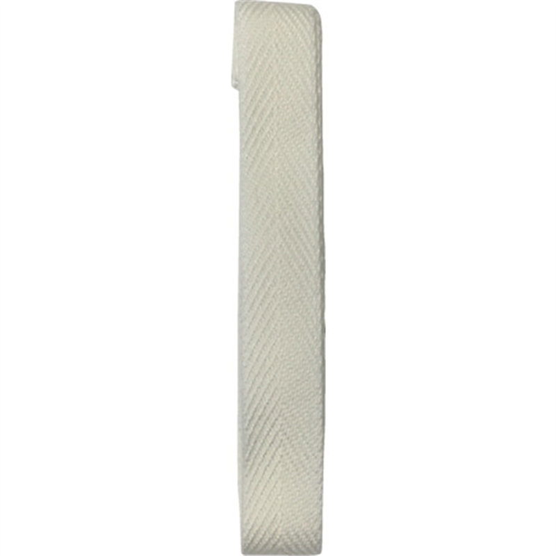 ユタカメイク ベルト 平ベルトアクリルカラー 巾20mm×2m ホワイト 1巻(ご注文単位1巻)【直送品】
