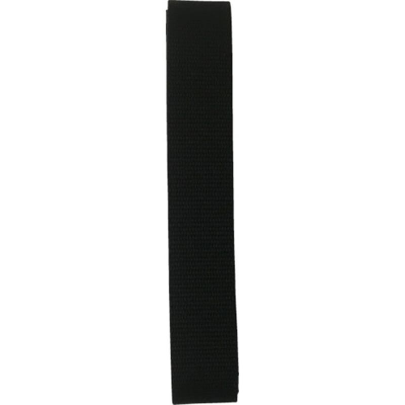 ユタカメイク ベルト 平ベルトアクリルカラー 巾30mm×3m ブラック 1個(ご注文単位1個)【直送品】