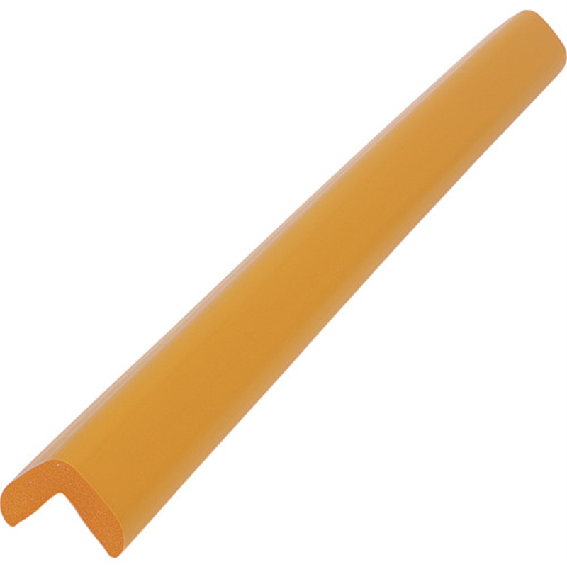 CAR-BOY 安心クッション L字型90cm 特大 イエロー 1本（ご注文単位1本）【直送品】