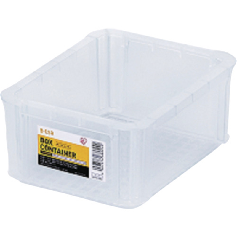 IRIS 299252 BOXコンテナ B-1.5R クリア 1個(ご注文単位1個)【直送品】