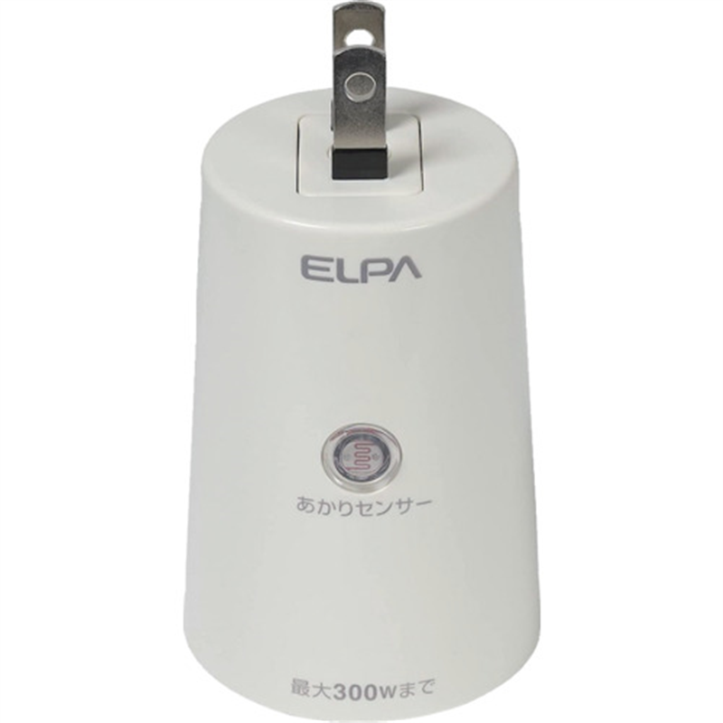 ELPA あかりセンサースイッチ 防滴 タイマーなし 1個(ご注文単位1個)【直送品】