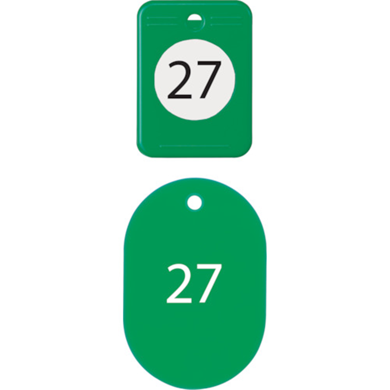 OP クロークチケット 21~40番 緑 (20組入) 1箱(ご注文単位1箱)【直送品】
