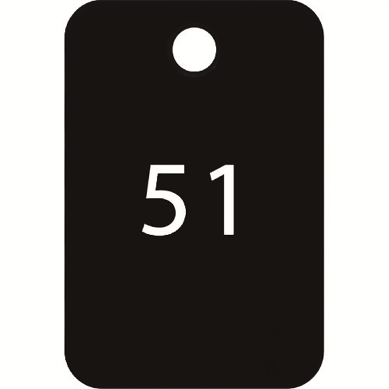 OP 番号札 四角 大 番号入り51~75 黒 (25枚入) 1箱(ご注文単位1箱)【直送品】