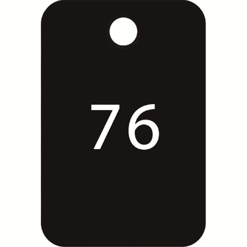 OP 番号札 四角 大 番号入り76~100 黒 (25枚入) 1箱(ご注文単位1箱)【直送品】