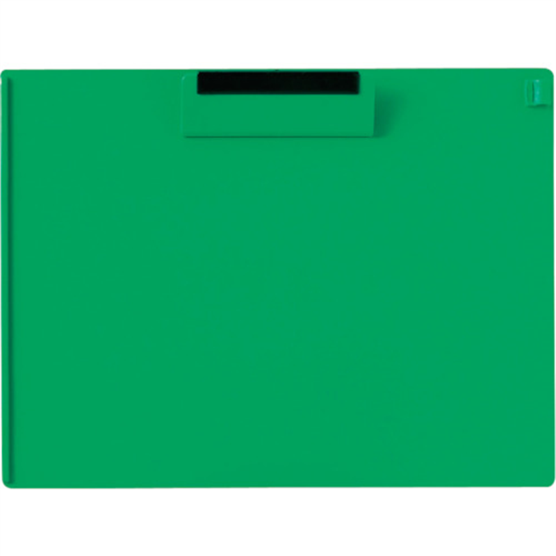 OP クリップボード A4S 緑 1枚(ご注文単位1枚)【直送品】
