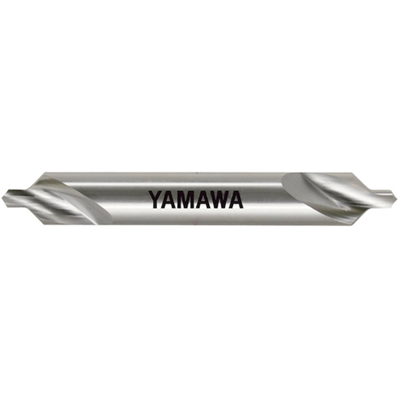 ヤマワ 強ねじれ溝A形90° センタ穴ドリル CE-Q 10X90゚X18 1本(ご注文単位1本)【直送品】