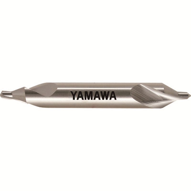 ヤマワ 強ねじれ溝A形75° センタ穴ドリル CE-T 2.5X75°X7.7 1本(ご注文単位1本)【直送品】