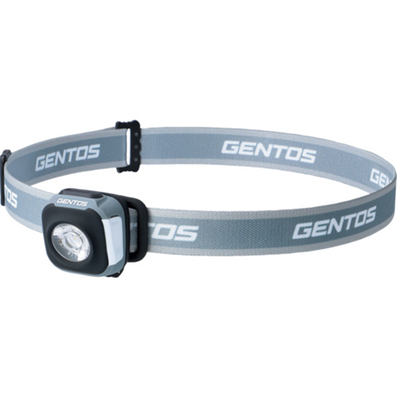 GENTOS LEDヘッドライト CPシリーズ 充電式アウトドア用 ウィンターグレー 360RWG 1台(ご注文単位1台)【直送品】