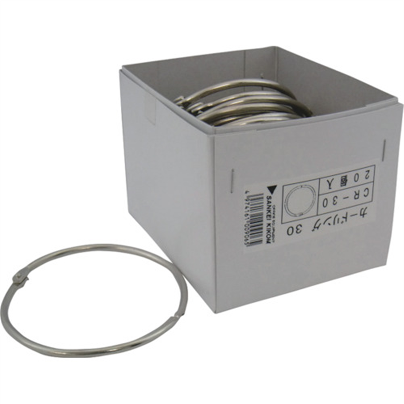 サンケー カードリングNo.30Ф80mm (20個入) 1箱（ご注文単位1箱）【直送品】