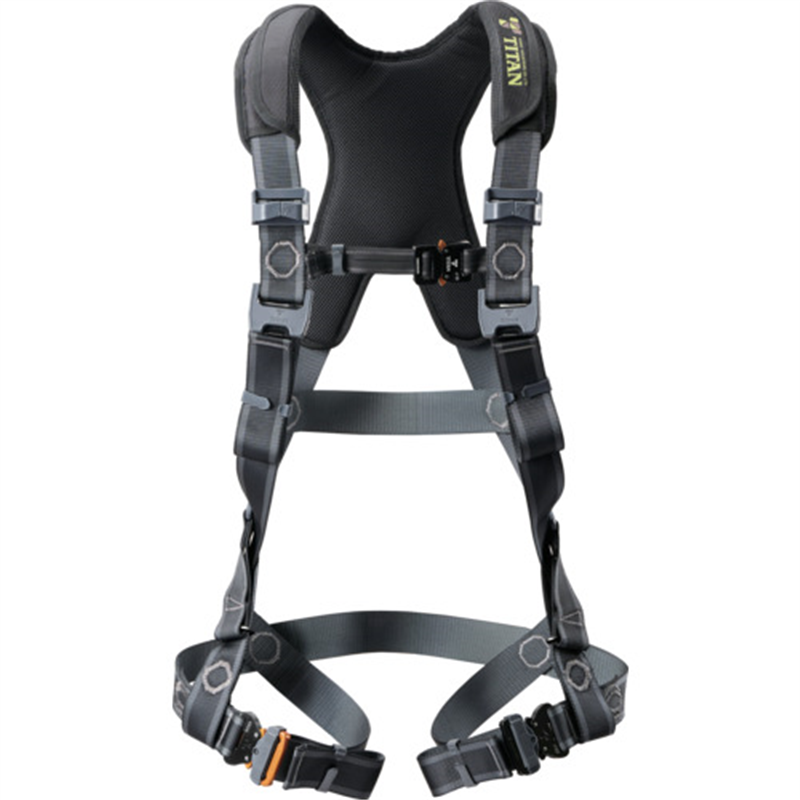 タイタン フルハーネス EASY Harness CROSS 黒 1本（ご注文単位1本）【直送品】