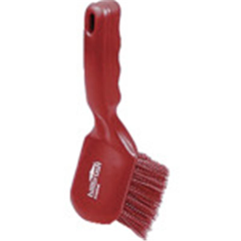 HillBrush ショートハンドルブラシ(ソフト)赤 254X72 1本(ご注文単位1本)【直送品】