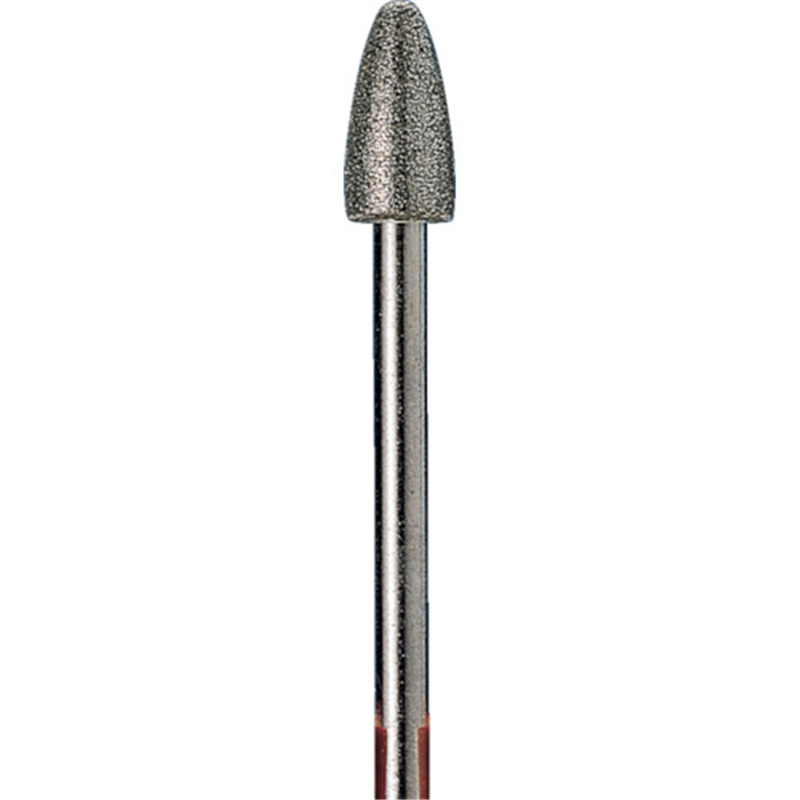 ヤナセ 電着ダイヤモンドバー・トンガリ先丸型 ダイヤ 6x10x3 1本（ご注文単位1本）【直送品】