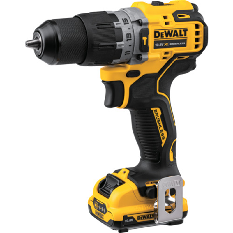 DEWALT 10.8Vブラシレス振動ドリルドライバー 1台（ご注文単位1台）【直送品】