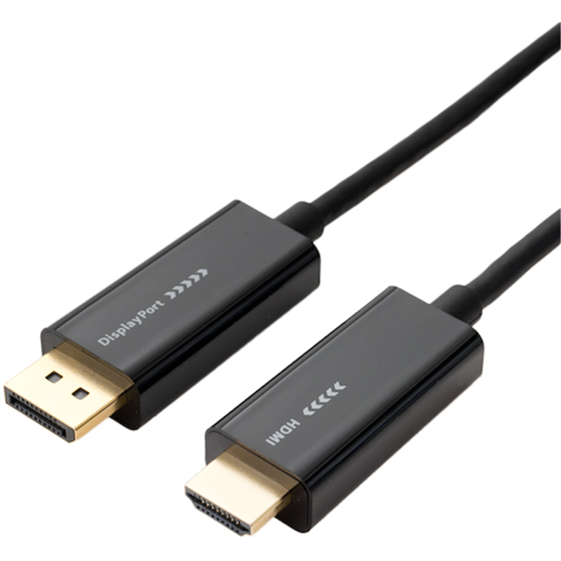 MCO DisplayPort to HDMI2.0ケーブル ブラック 2m 1パック(ご注文単位1パック)【直送品】