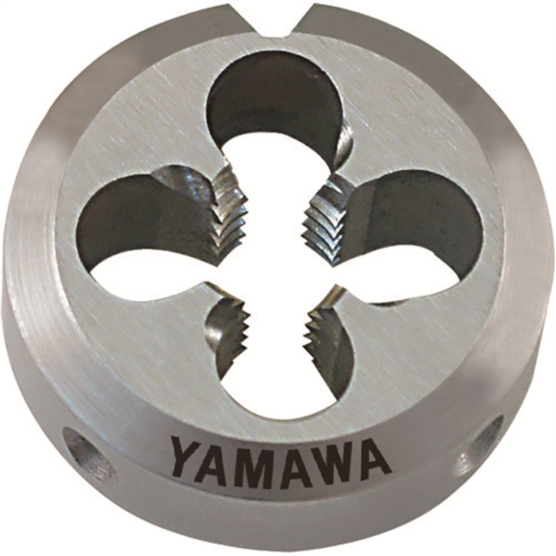 ヤマワ ポイントソリッドダイス DPO S4 M6X0.75 25径 1個（ご注文単位1個）【直送品】