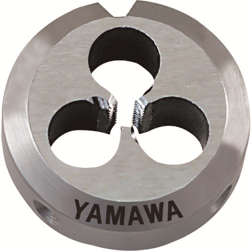 ヤマワ ポイントソリッドダイス DPO S6 M4X0.5 25径 1個（ご注文単位1個）【直送品】