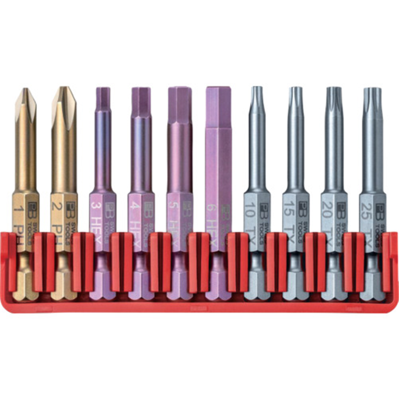 PBスイスツールズ E6-700ビットブロックセット 1セット(ご注文単位1セット)【直送品】