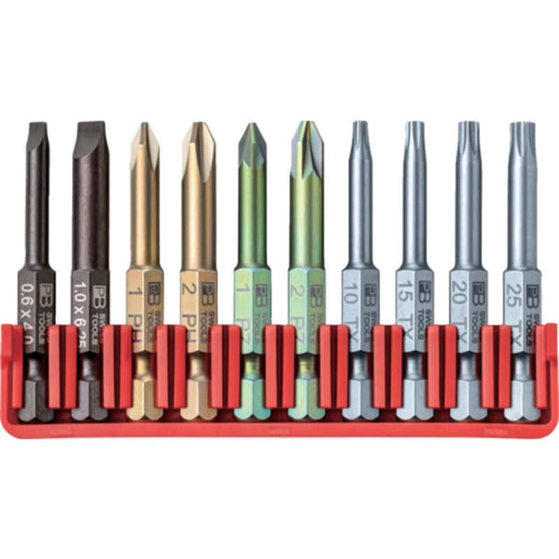 PBスイスツールズ E6-702ビットブロックセット 1セット(ご注文単位1セット)【直送品】
